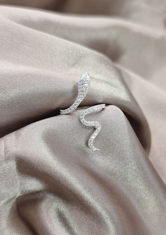 Diamond Snake Ring